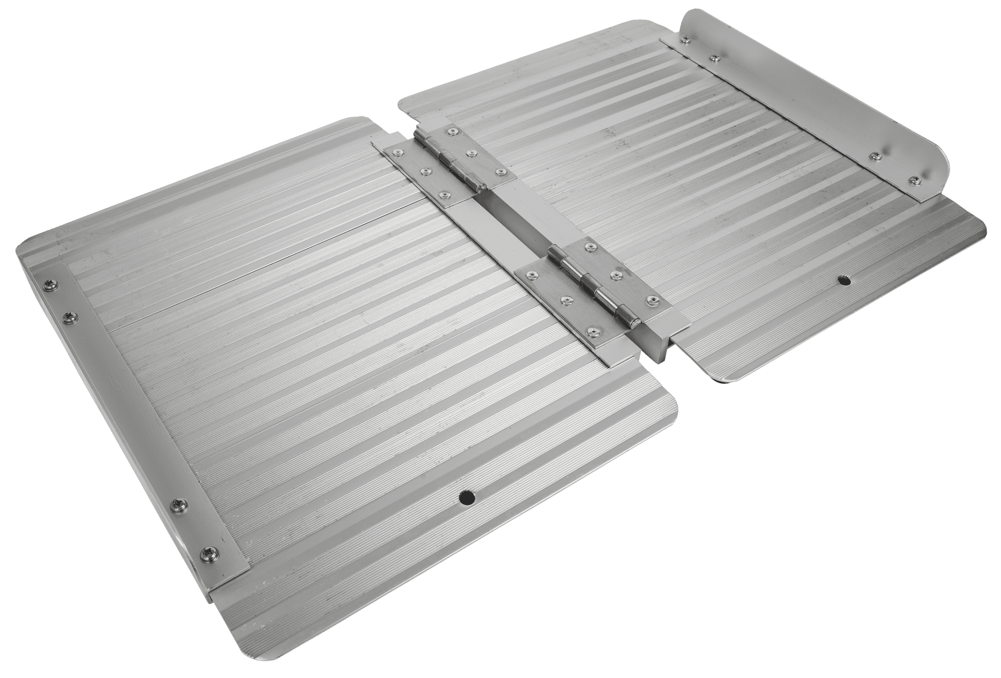 Mobile Rampe für barrierearmen Restaurant- oder Café-Eingang