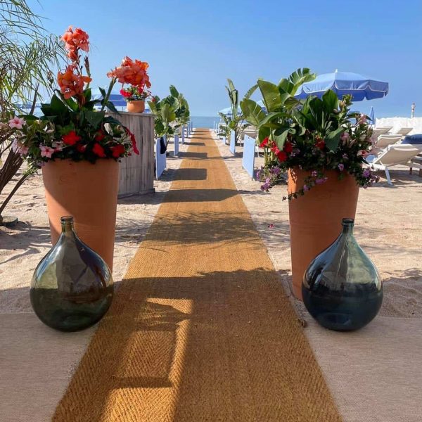 Cocobeach – Umweltfreundliche Zugangsmatte aus Kokosfasern für temporäre Zugangswege