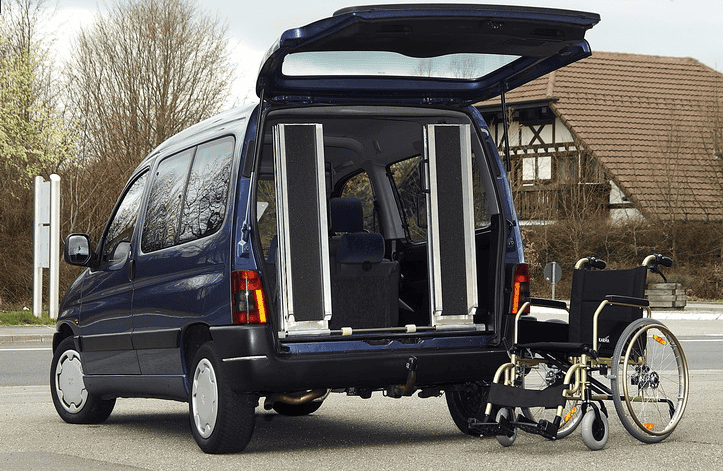 RAS-W Schienenrampe zum Einbau im Auto