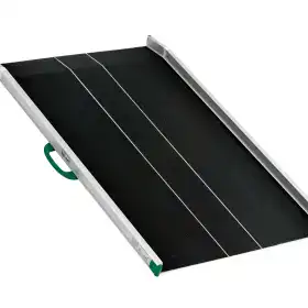 Breite Rollstuhlrampen