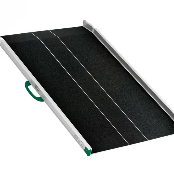 Feste Aluminiumrampe – Breite Ausführung Längen: 100 cm bis 300 cm • Nutzbreite: 77 cm