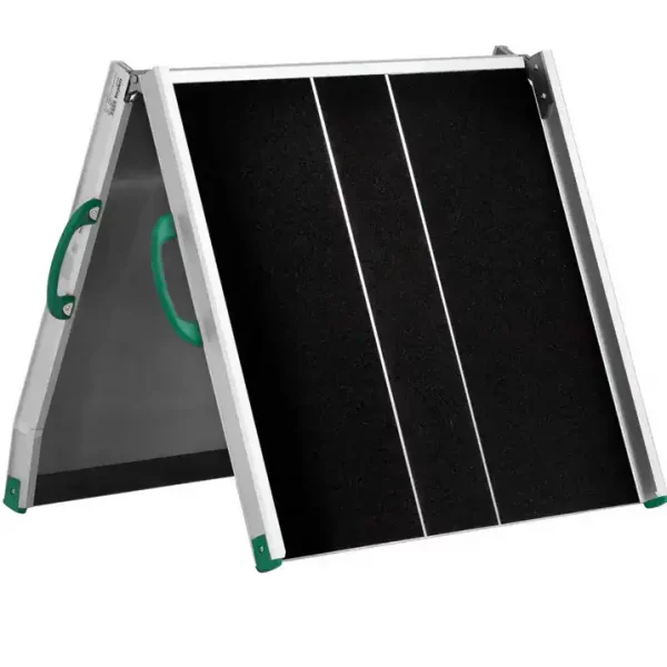 Klappbare Aluminiumrampe von Stepless® – stabile, faltbare Rollstuhlrampe für professionelle Barrierefreiheit