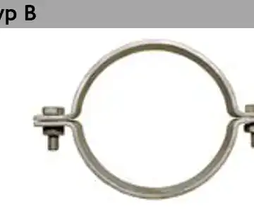Rohrschellen Typ B tZn