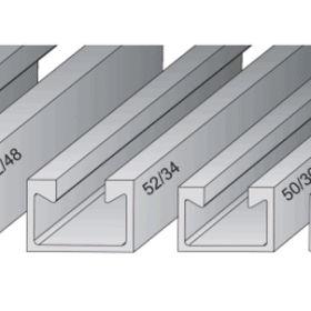 Montageschienen warmgewalzt