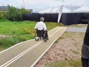 Accessmat – Die ideale Lösung für temporäre barrierefreie Zugänge