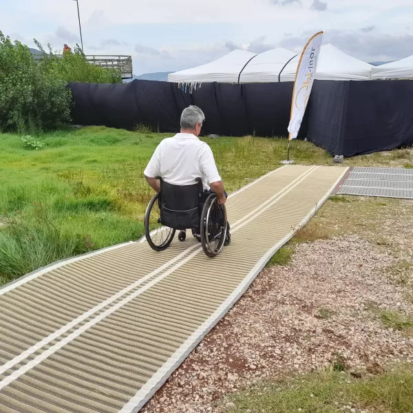 Accessmat – Die ideale Lösung für temporäre barrierefreie Zugänge