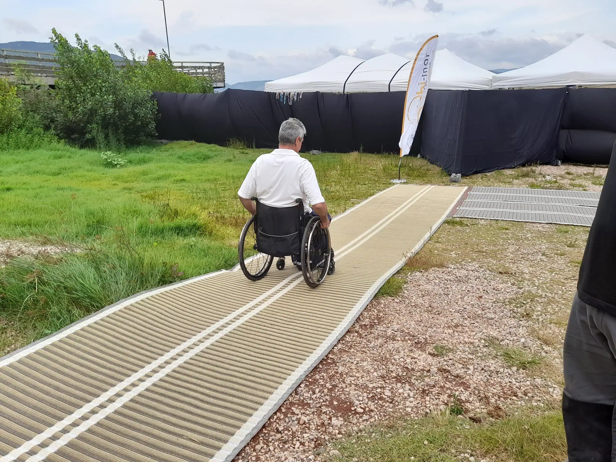 Rutschfeste Zugangsmatte