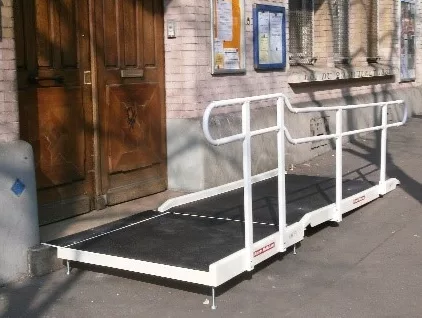 Fiberglas-Rampe – leicht und individuell einsetzbar