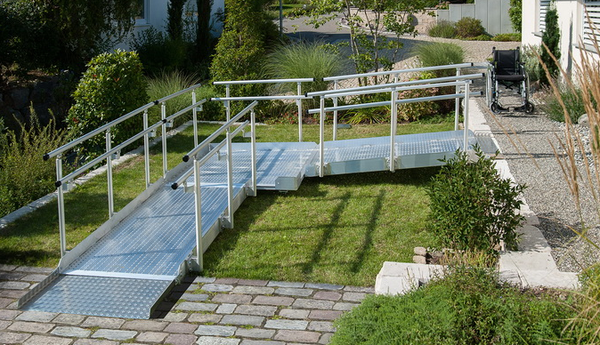 Beispiel: Modulrampe Detail