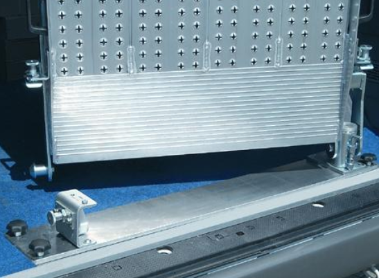 Schwenkbare Einbaurampe Detailbild 2